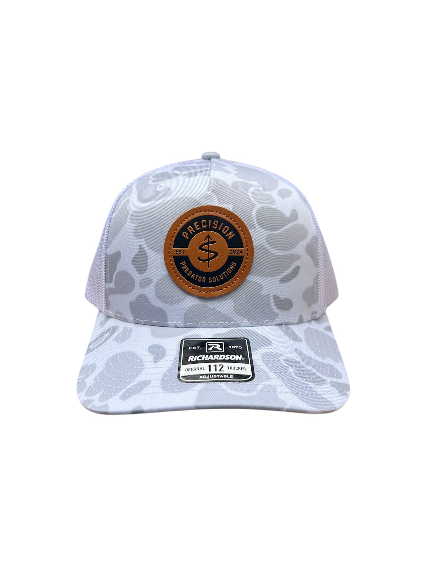 Richardson Snow Camo Logo Hat